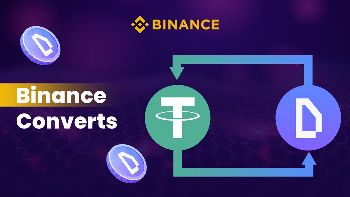 🔥 Getting $WOD is now even easier! Any supported asset on @binance can be  instantly converted to WOD using #Binance Convert. No trading pairs needed,  just a simple and seamless swap at