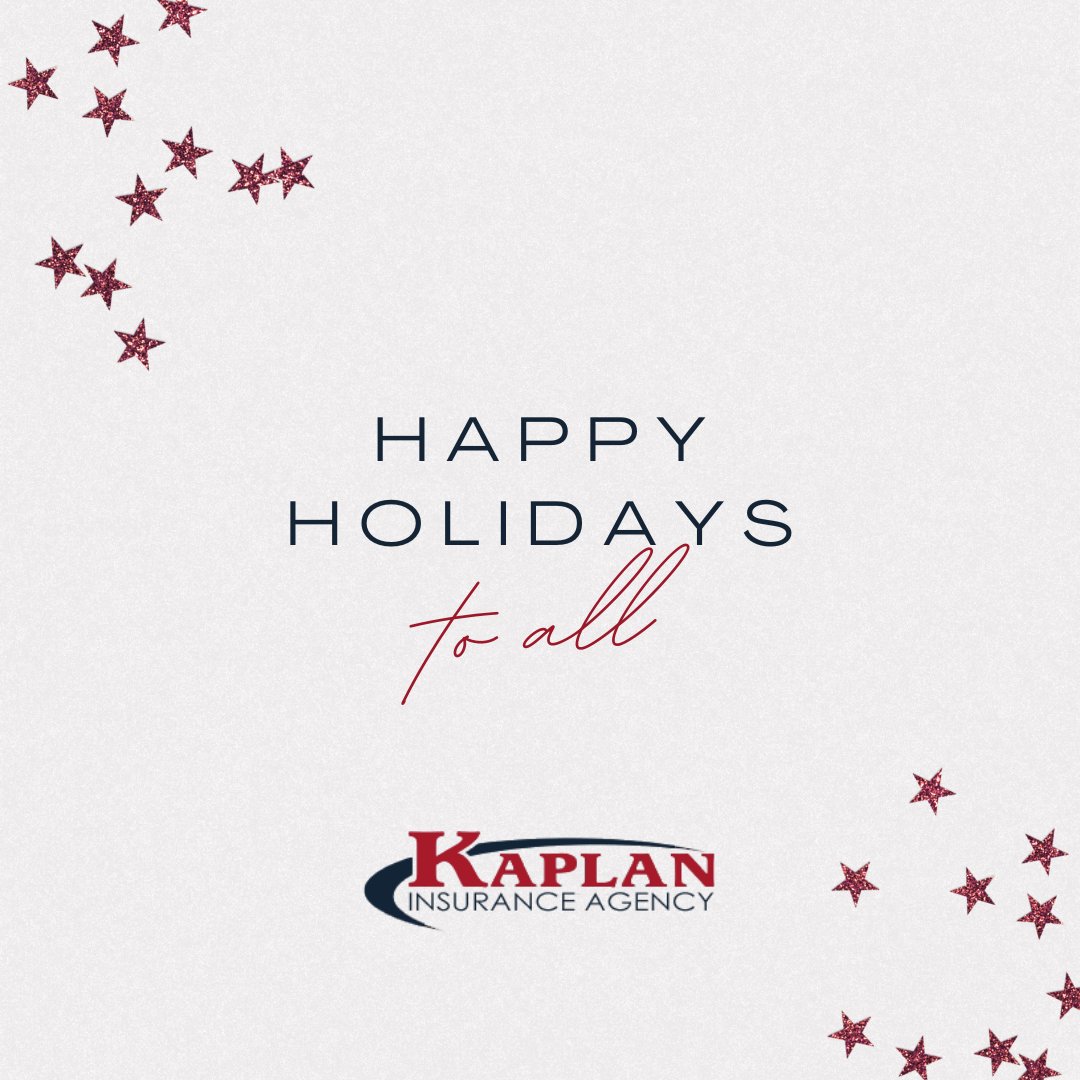 KaplanInsurance's tweet photo. Wishing you a safe, joyful, and peaceful holiday season from all of us at Kaplan Insurance. ❄️✨
May your celebrations be bright, your travels be safe, and your new year filled with protection, prosperity, and peace of mind.
Thank you for trusting us with what matters most. ❤️🏠 https://t.co/VQZTspSCio