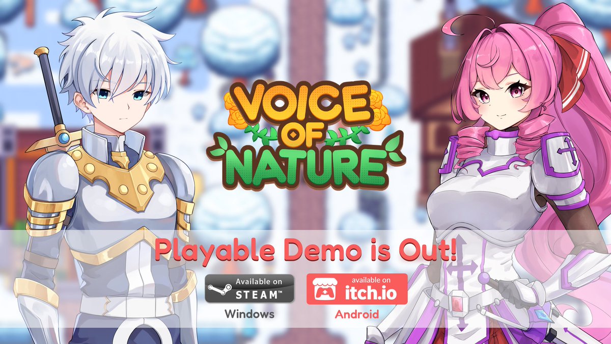 PENGUMUMAN🔊🔊

Hei! <a href="/everyone/">Everyone</a> 👋
Demo Voice of Nature akhirnya bisa kamu mainkan! 🥳🥳

Yuk, coba sekarang lewat Steam (Desktop) atau itch.io (Mobile)
Mulai kehidupan barumu di dunia lain🌱

💻Steam:
store.steampowered.com/app/4256650/Vo…

📱Mobile:
voiceofnature.itch.io/voice-of-natur…