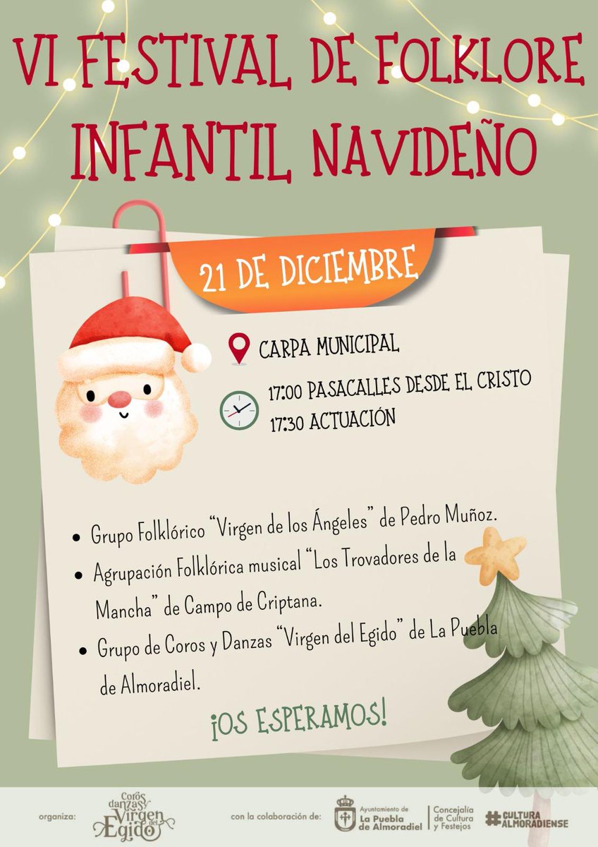 El fin de semana viene lleno de danza, música y folkore!