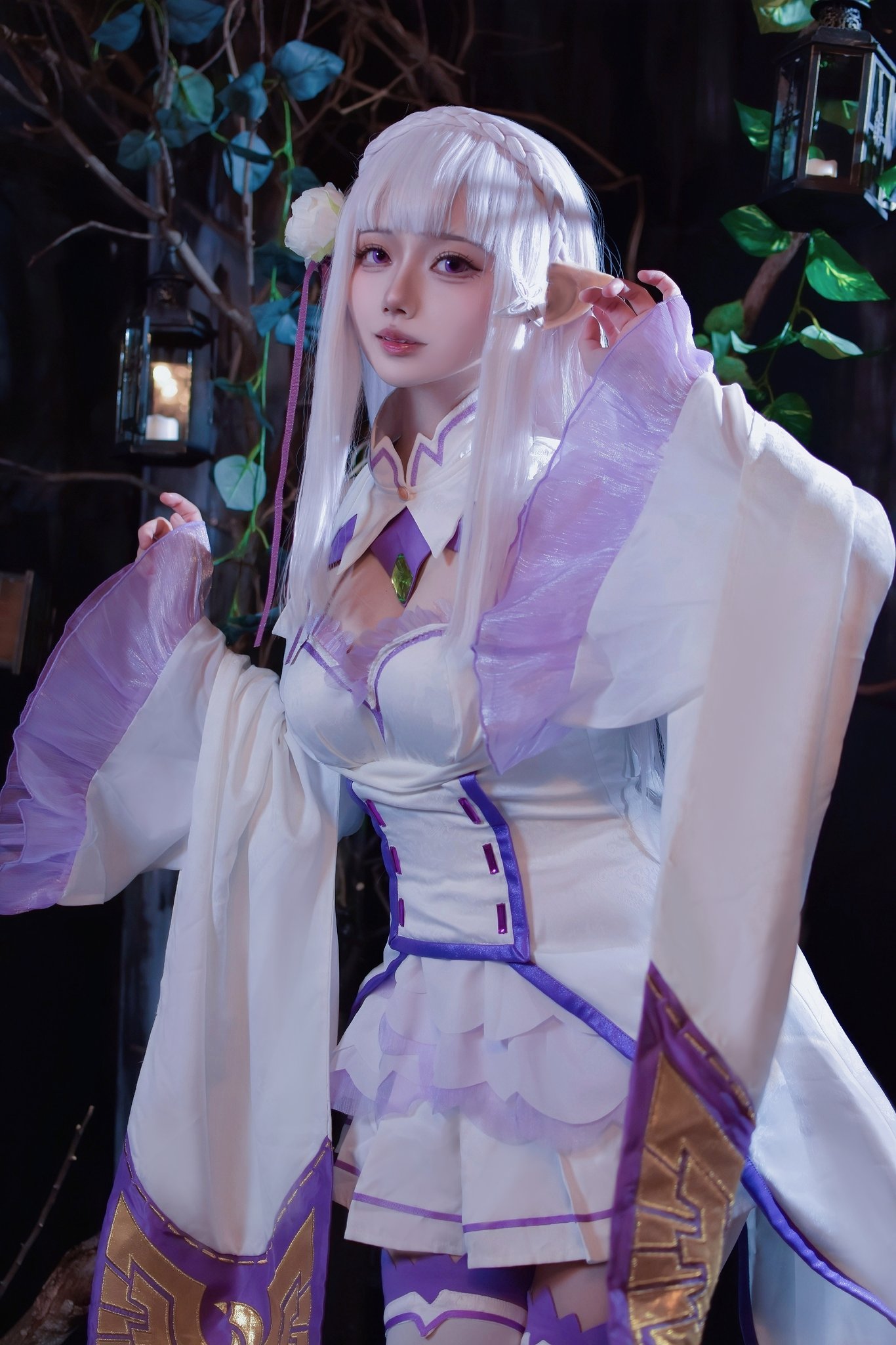 Cosplay Emilia Re:Zero