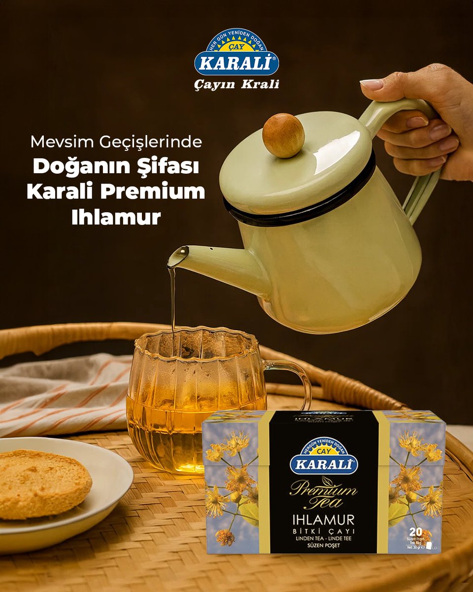 Karali Premium Ihlamur, doğanın şifasını en saf, en temiz, en doğal haliyle fincanınıza taşır. 

Doğanın iyilik dolu hediyesini Karali güvencesiyle keşfedin. 🌿✨

🫖 Çayın Krali | karalicay.com

#karaliçay #çayınkrali #ıhlamur #poşetıhlamur #bitkiçayı #tazeıhlamur