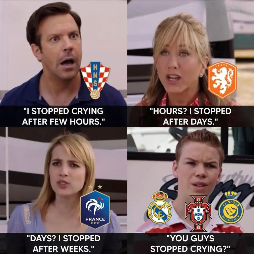 They haven't stopped yet 😭