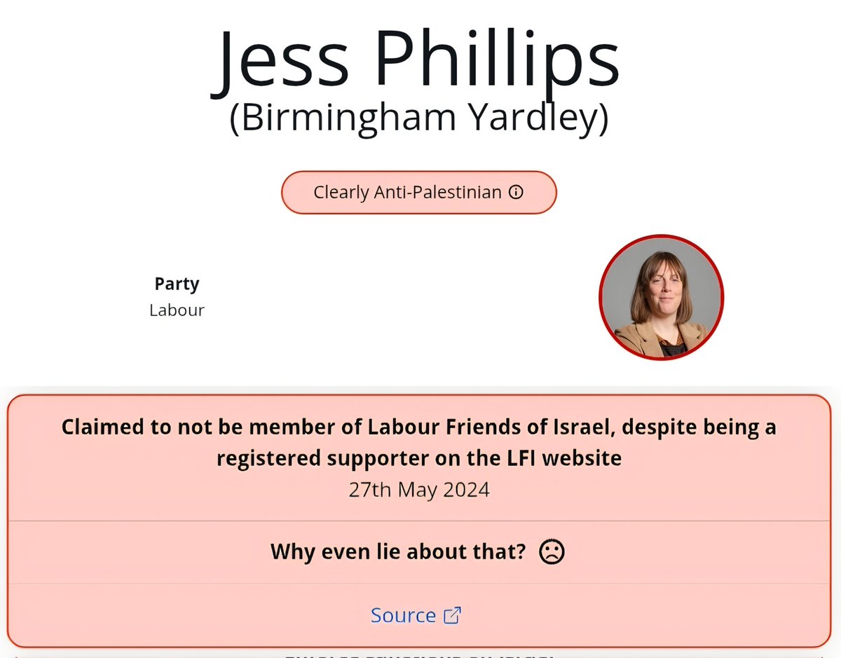 <a href="/LBC/">LBC</a> <a href="/NickFerrariLBC/">Nick Ferrari</a> She can't even say the word intifada let alone explain what it means😂

More importantly, Jess Phillips (<a href="/jessphillips/">Jess Phillips</a>) is a traitor and a liar:
