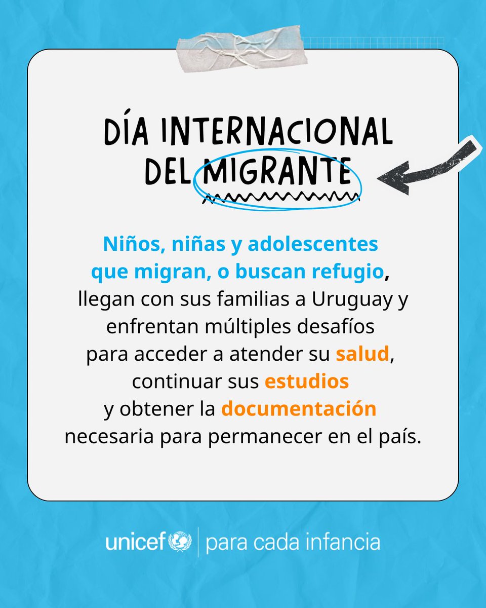 UNICEF Uruguay tweet media