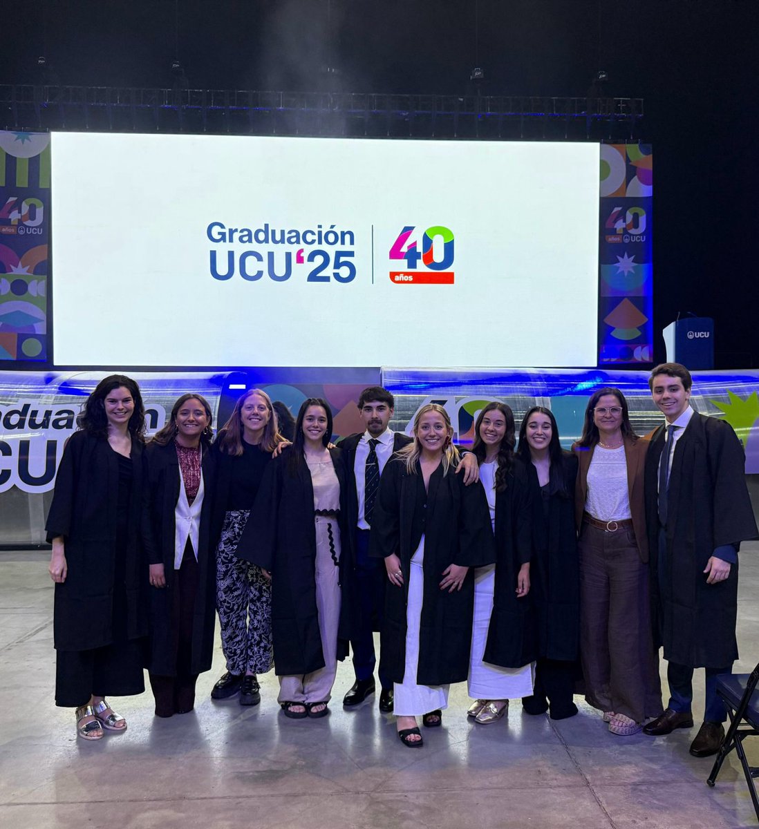 CSociales_UCU's tweet image. Nuestros estudiantes de grado de las Lic. en Ciencia Política, Trabajo Social y Sociología , así como de las Maestrías en Administración Pública y Políticas Públicas de @UCUoficial participaron de la ceremonia de graduación 2026.
¡Felicidades a tod@s!