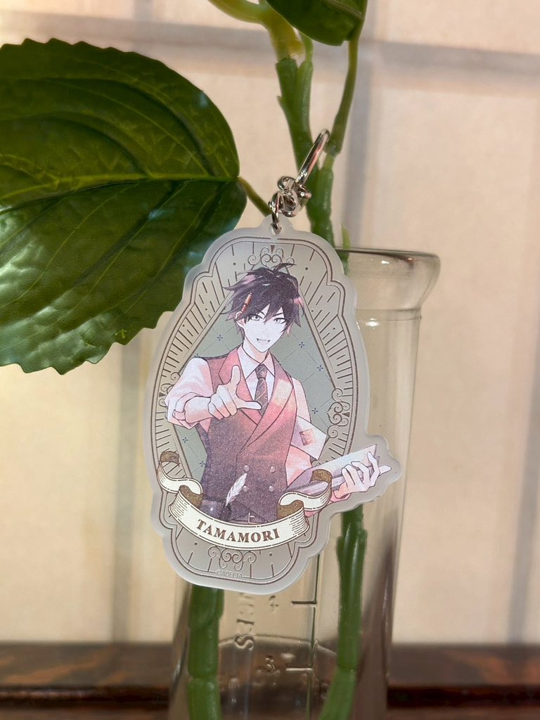 ◇フロストガラス風 アクリルキーホルダー 拾年レコード Ver.【全6種