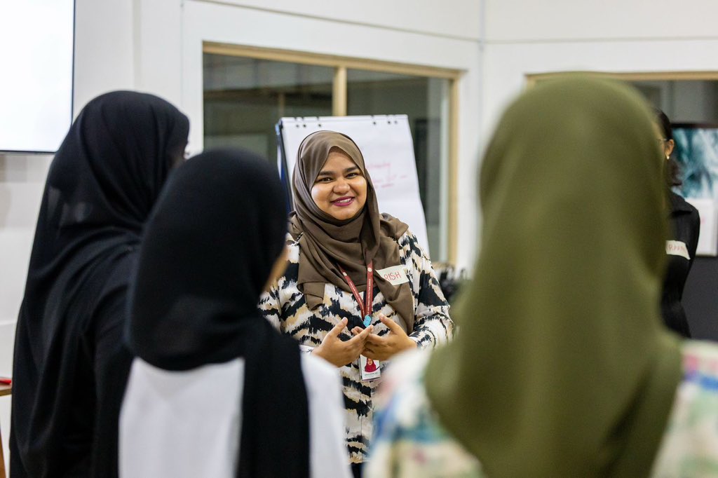 MSFDmv's tweet photo. In collaboration with UNDP Maldives, and with support from the EU Maldives through the #AIMproject, “Eku Ekee” Youth Peer Education Training has successfully been conducted for college students.
This programme equips young participants with the knowledge and skills needed to raise awareness and strengthen prevention efforts against gender-based violence (GBV) and domestic violence (DV).
@EU_Maldives
@UNDPMaldives
@VillaCollegeMv