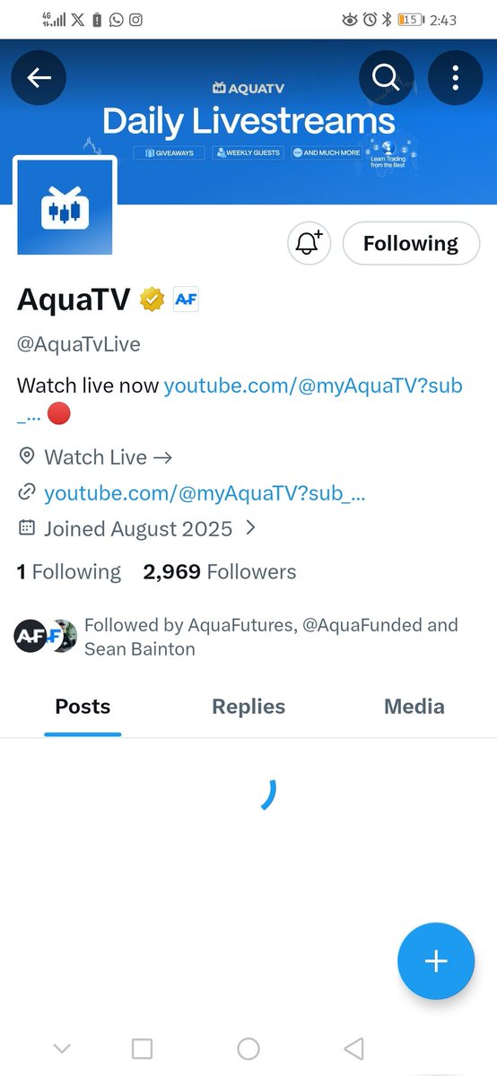 Isuhu02's tweet photo. @AquaFunded @Aqua_Futures @AquaTvLive Let's goo 🤝 https://t.co/Q6xBCPTUwx