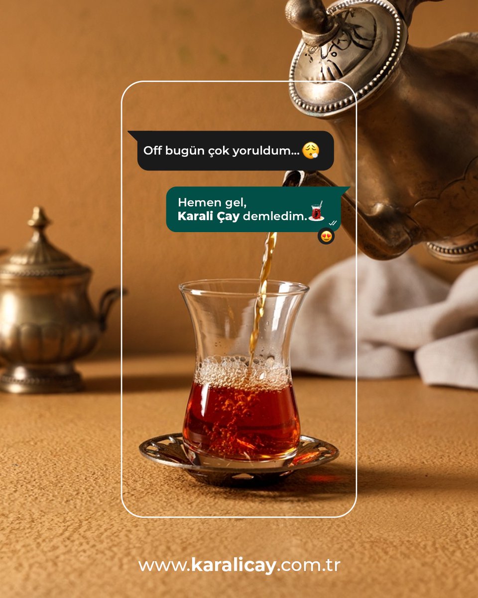 Çayın sadece bir içecek olmadığını, yorgunluğu alıp stresi hafifleten küçük bir ritüel olduğunu biliyor muydunuz? 

🫖 Çayın Krali | karalicay.com

#karaliçay #çayınkrali #rizeçayı #karadenizçayı #türkçayı#siyahçay #demlemeçay #poşetçay #dökmeçay