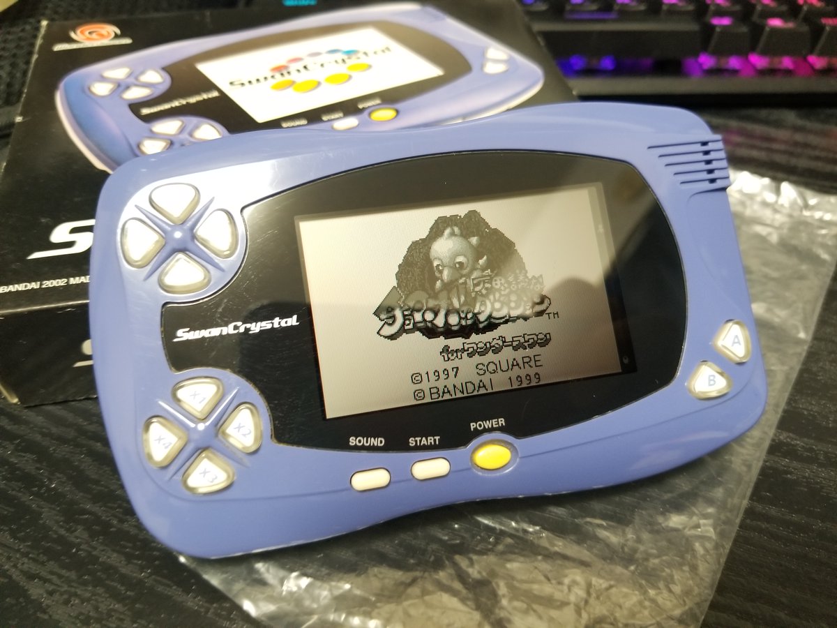 kohei__3's tweet photo. #レトロゲーム #ワンダースワン
ﾜｰｵ!!　ﾗｯｷｰｼﾞｬﾝｸ!! https://t.co/VG9LcJe95h