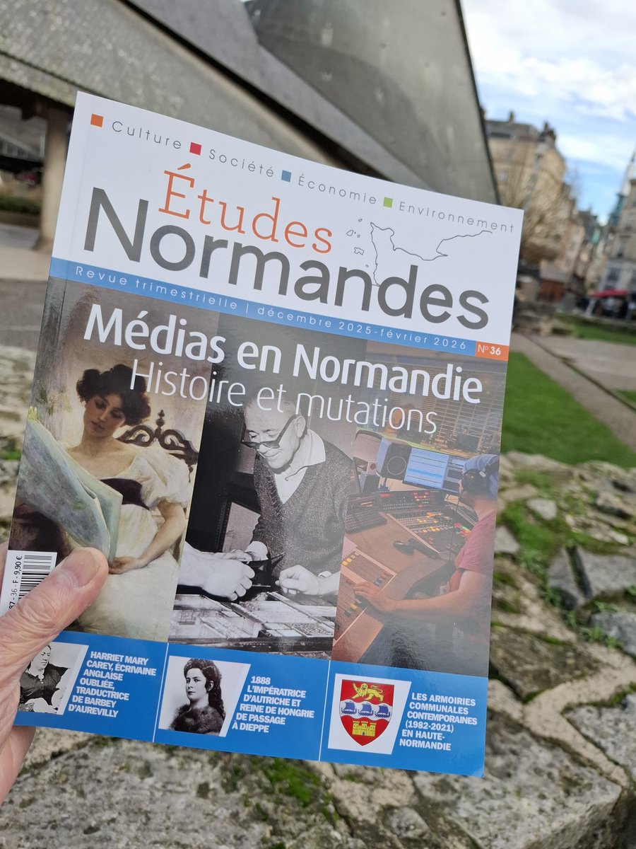 Études normandes est arrivé, avec le dossier "Médias en Normandie". On en parle demain midi sur Radio Campus Rouen. A demain !