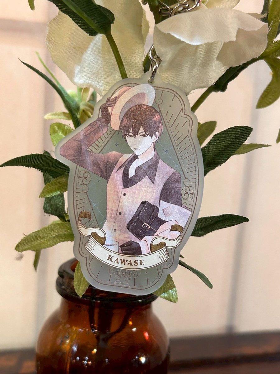 ◇フロストガラス風 アクリルキーホルダー 拾年レコード Ver.【全6種