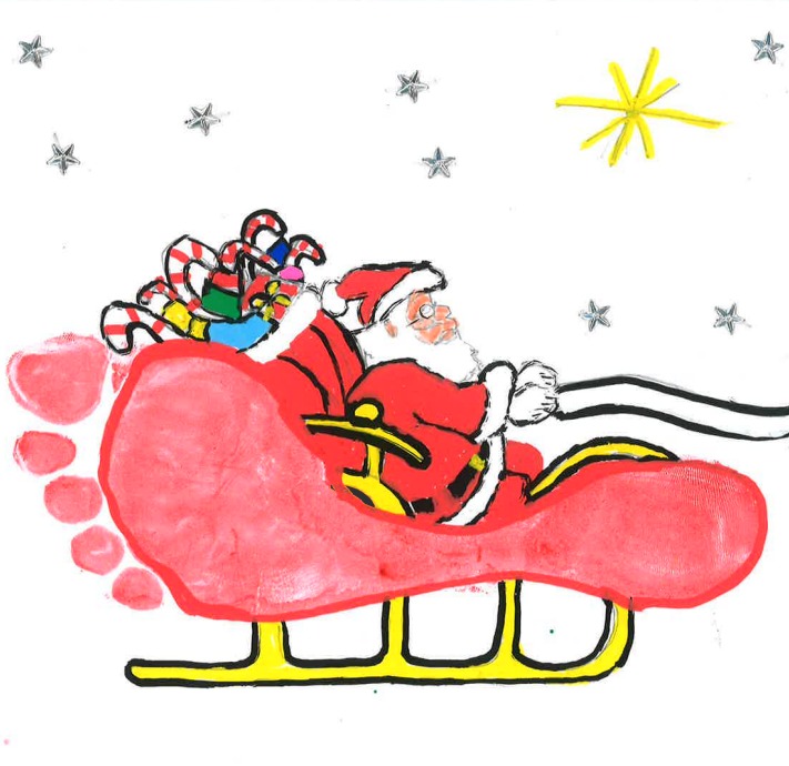 🎅Claudia, de seis anos e da Coruña, e Nicolla, de oito anos e do Barco de Valdeorras, gañan o concurso de postais de Nadal do Colexio de Podoloxía de Galicia

Os seus debuxos formarán parte do deseño da postal institucional coa que el #COPOGA felicitará as festas 🎄