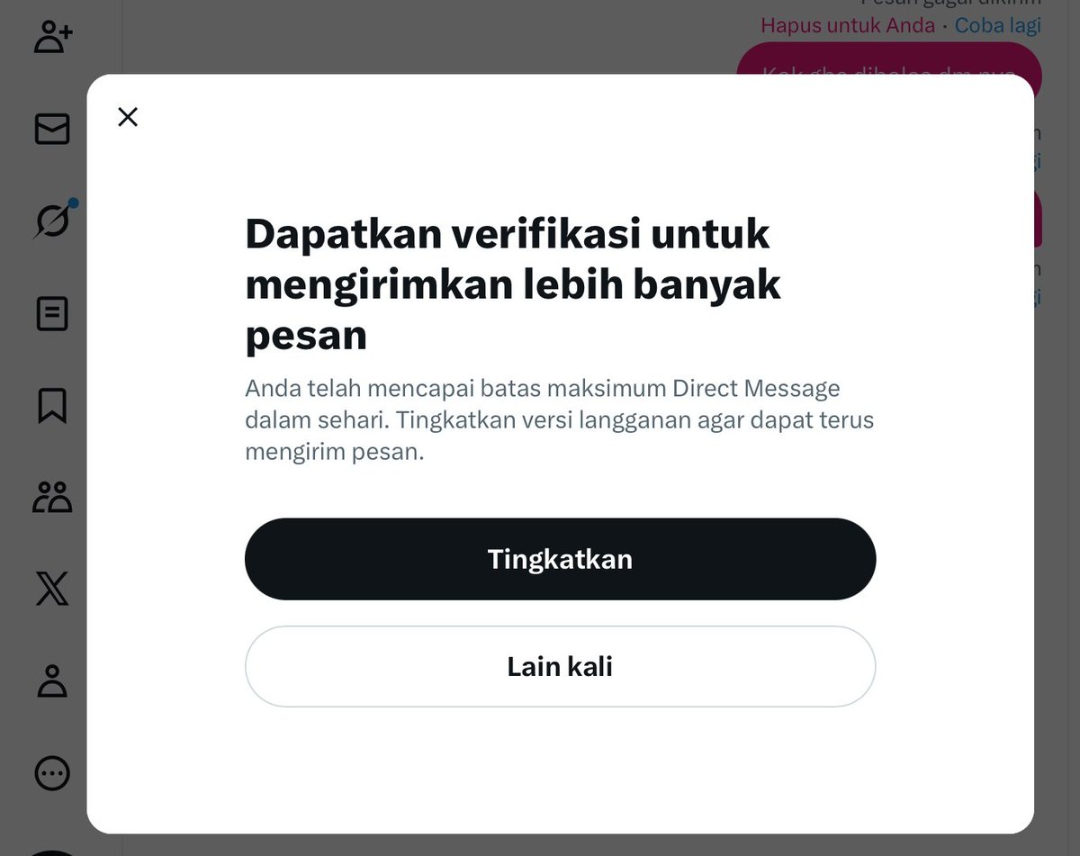 laavior's tweet image. Sosmed mana ajg yg buat chatan doang harus langganan!!???