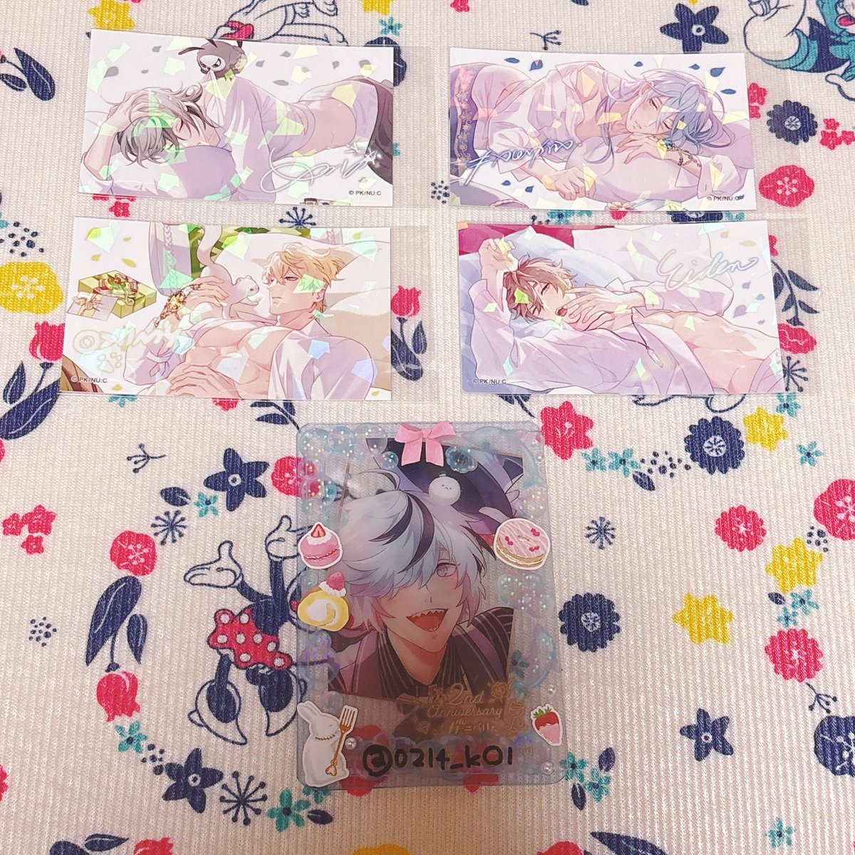 NU:カーニバル ぬカニ お誕生日フェア アニメイト きらきらカード