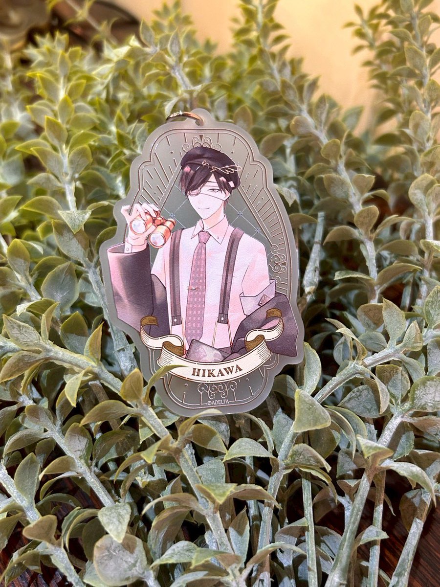 ◇フロストガラス風 アクリルキーホルダー 拾年レコード Ver.【全6種