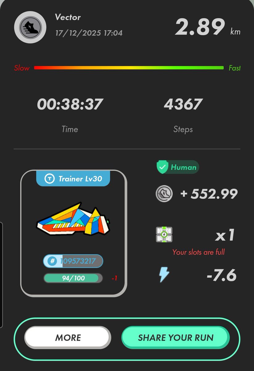 Vector3nn's tweet image. 本日の STEPNGO &amp;amp; OG&amp;amp;Mb4
日課完了❗

楽しむ❗それだけ😉
年末は日本に戻ろうかな🫠
#STEPN
#STEPNGO