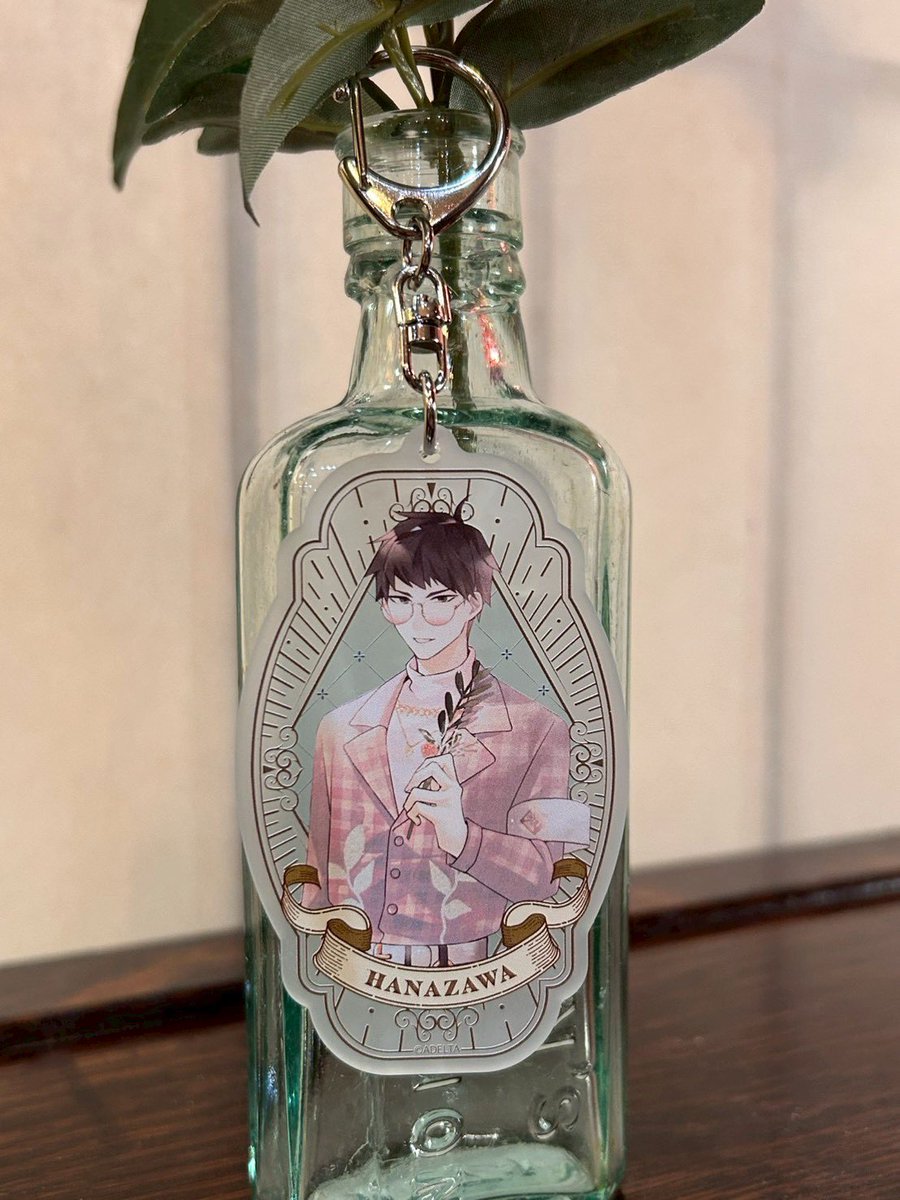 ◇フロストガラス風 アクリルキーホルダー 拾年レコード Ver.【全6種