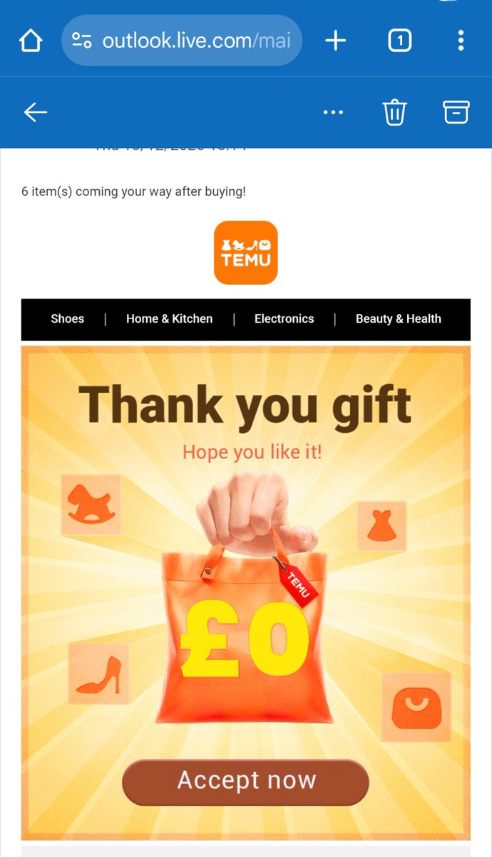 Thank you <a href="/shoptemu/">Temu</a> 
So thoughtful 
#overthemoon