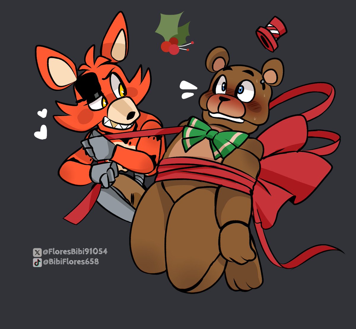 FloresBibi91054's tweet photo. Christmas is just around the corner!!

#FNAF #Frexy #FNAF https://t.co/keQ0IlDi0P