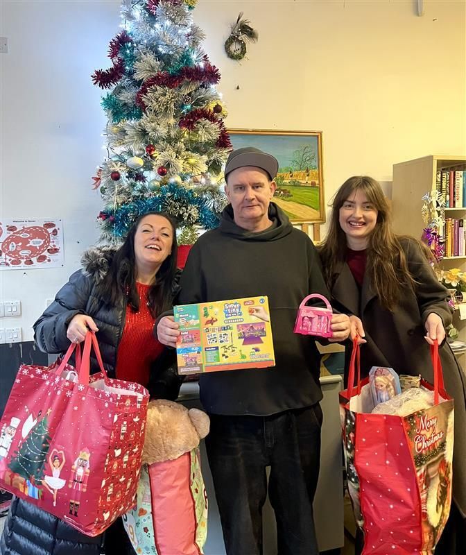 UofGMVLS's tweet photo. This morning, colleagues from our Living Lab were proud to deliver more than 460 donated toys to Sunny Govan Community Radio in support of their Festive Toy Appeal. 🎄🧸

Over the past few weeks, our colleagues from across #MVLS came together in a fantastic show of community https://t.co/zDl1EBZWmU