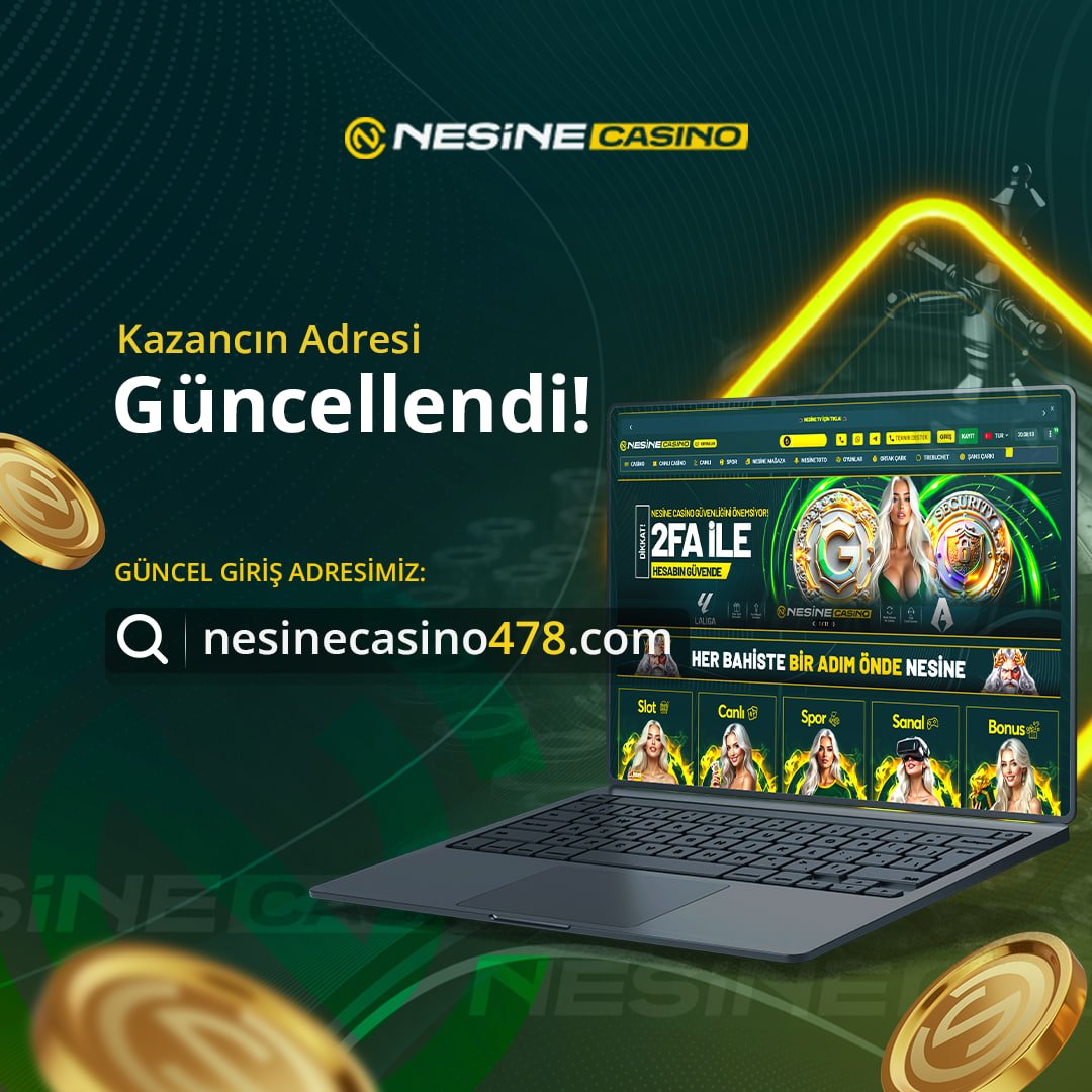 📱 Domain adresimiz nesinecasino478.com olarak güncellenmiştir.

🎰 Bahisin Son Adresi Nesinecasino'da hepinize bol şans dileriz !

🔗 GÜNCEL GİRİŞ  (t2m.io/nesinecasinoli…)