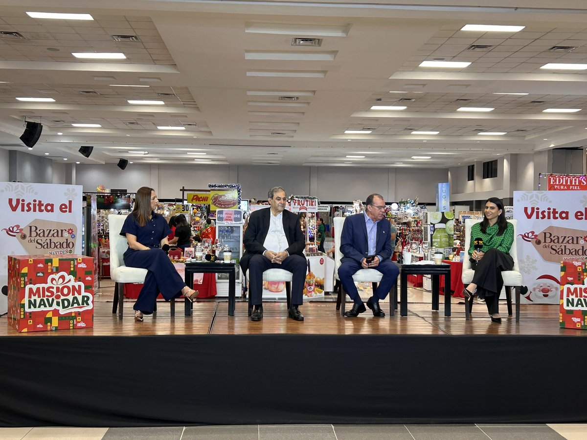 Hoy el <a href="/FrenteaFrenteHN/">Frente a Frente</a> desde el <a href="/BazarDelSabado1/">Bazar del Sábado</a> Navideño promoviendo a los emprendedores para impulsar nuestra económica local.  

Visítalos en #Expocentro. Abierto desde ya hasta las 8:00 pm.