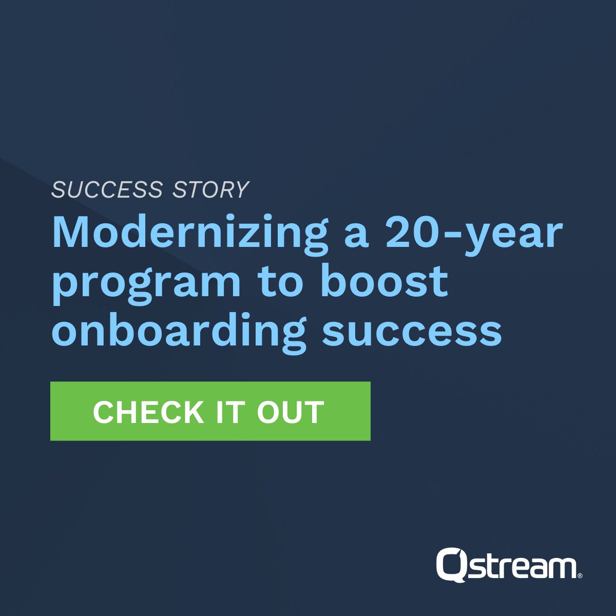 Qstream tweet media