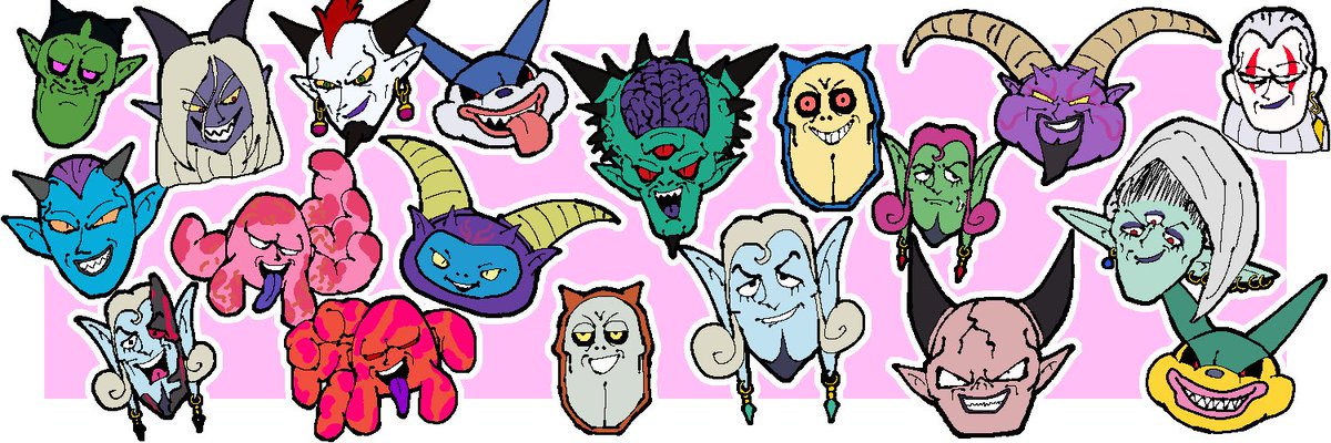 DQMJsuki's tweet photo. 新しいヘッダー描きました
好きなモンス詰めです https://t.co/kv1pMvpVBz