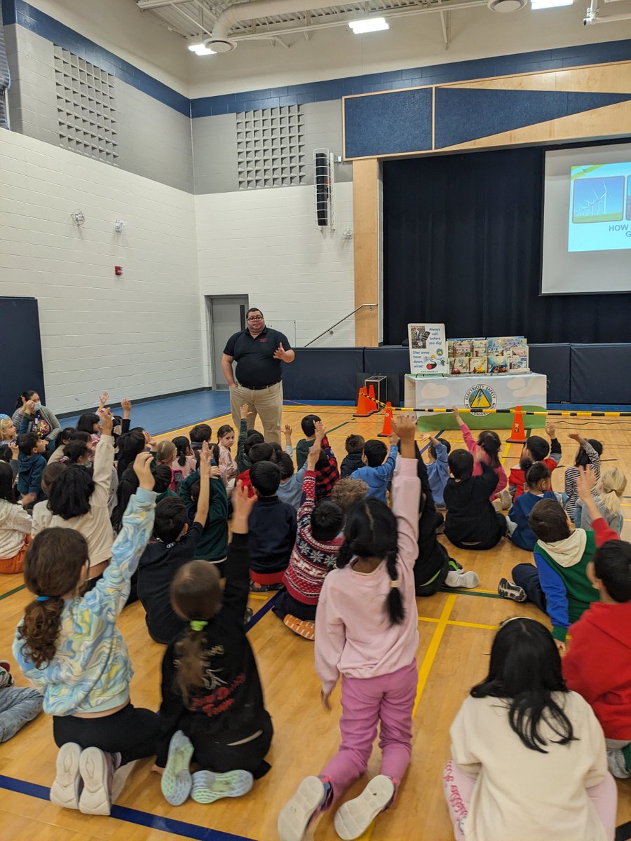ElectricitySaf1's tweet photo. All hands were in the air at @EJSandPS yesterday! Ryan and @alectranews brought true stories and hands-on experiments to teach everyone how to stay safe around electricity. ⚡🙌
#ElectricitySafety #ESandC #AlectraUtilities #HandsOnLearning https://t.co/OrvOpkINI5