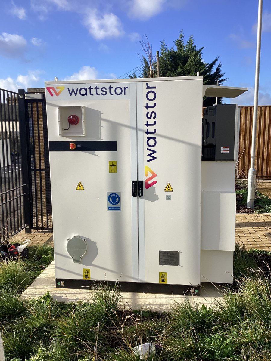 Grateful to have the opportunity to work with progressive industry and rebrand these battery units in situ and in storage