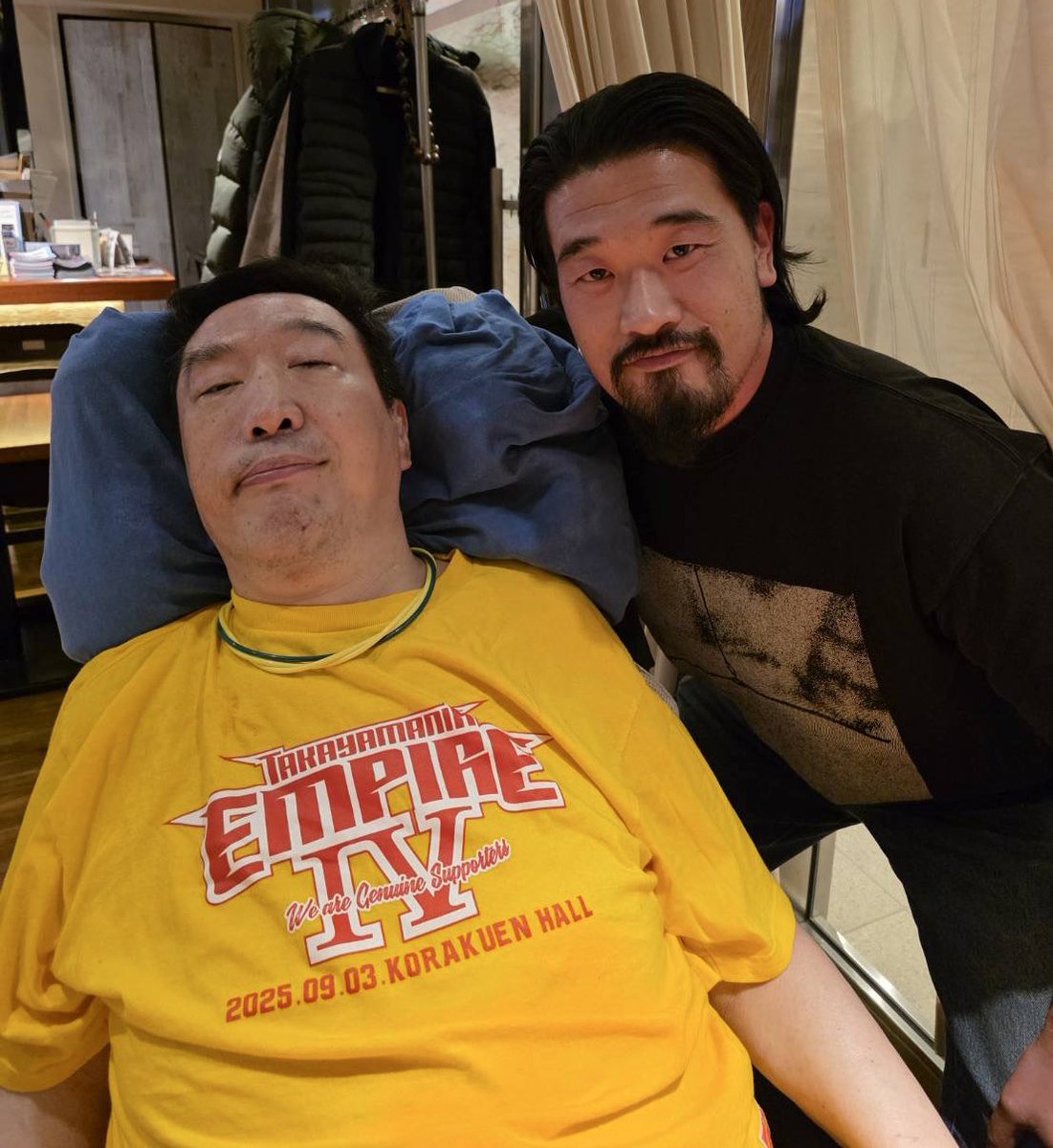 高山さん、ありがとうございました。 #高山善廣 #TAKAYAMANIA