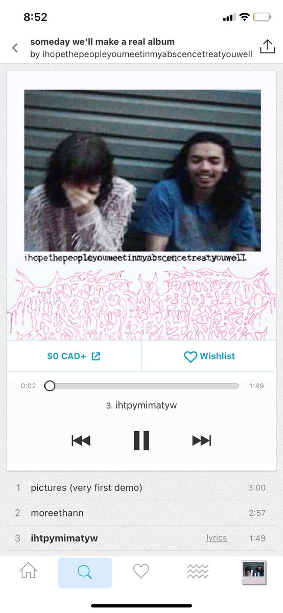 i’ve been listening to a lot of IHTPYMIMATYW this week, the general feel of their music aligns so well with this season 💕💕💕