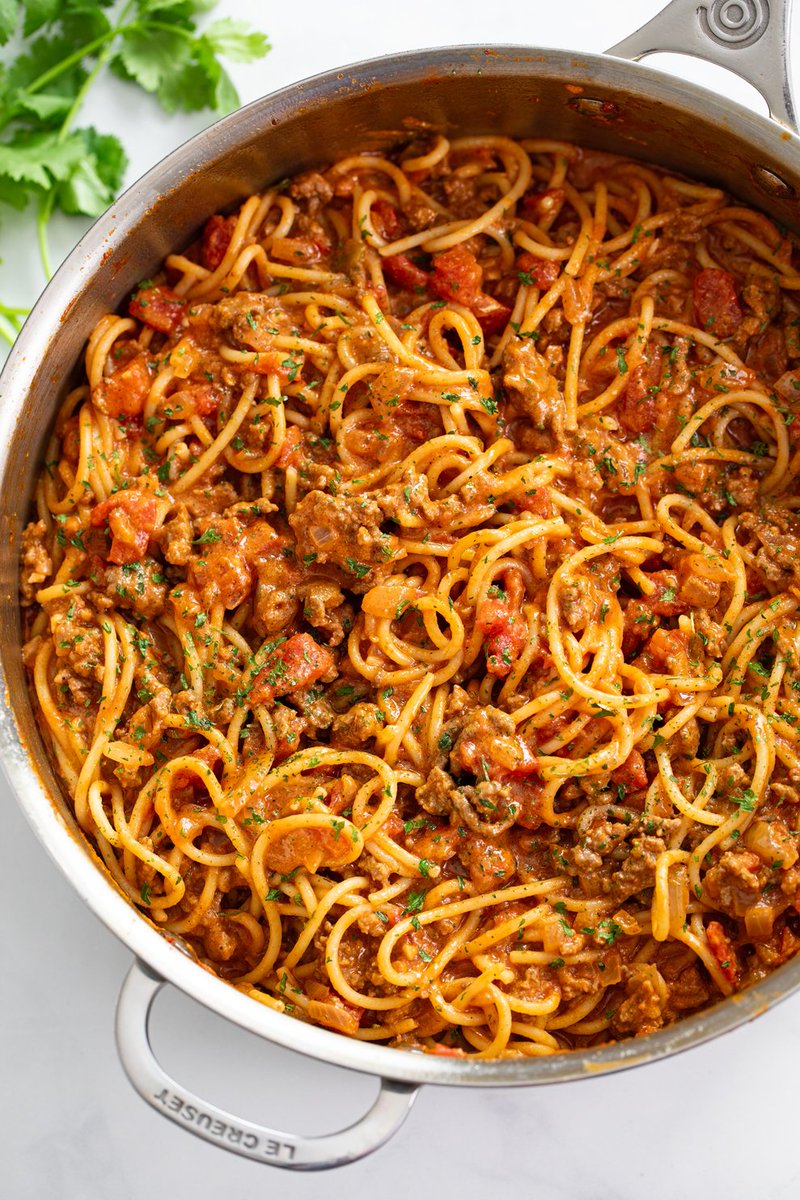 This Taco Spaghetti Recipe has the best of both worlds: Classic flavors of tacos combined with savory homestyle spaghetti. Your family will want this meal on repeat!
▶️ thecozycook.com/taco-spaghetti/