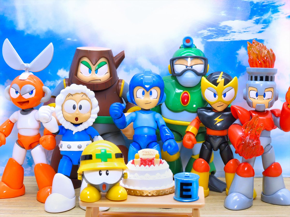 ロックマン38周年おめでとうございます🥳🎉✨
ゲーム新作も期待しています🙂✨
