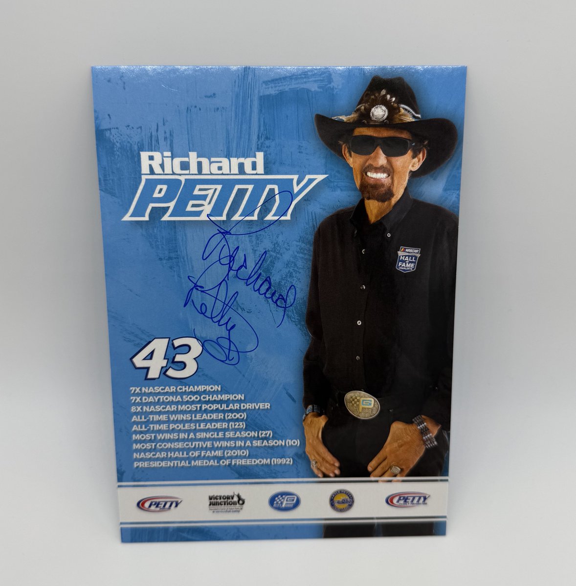 On the 5th day of VIRmas, VIR gave to me, a chance to win a signed Richard Petty Card! #12DaysofVIRmas

How to enter:
1. RT &amp; Like this post
2. Follow VIR

<a href="/VictoryJunction/">Victory Junction</a> | <a href="/therichardpetty/">Richard Petty</a>
