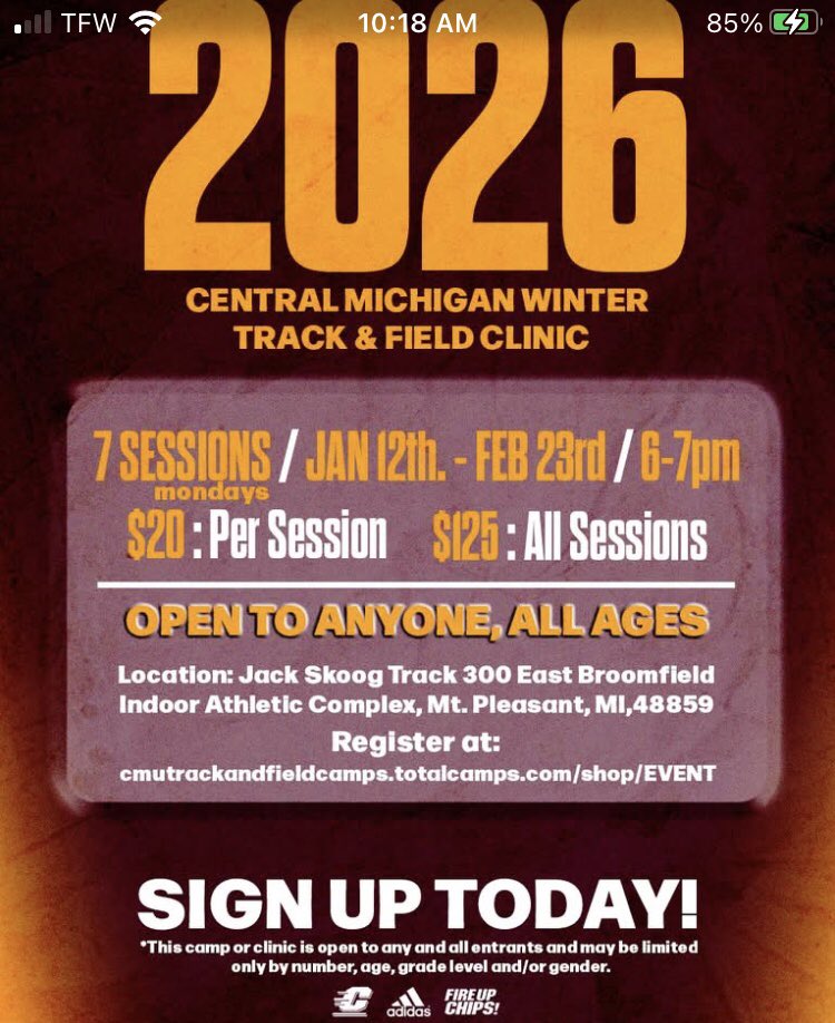 USATF-Michigan tweet media