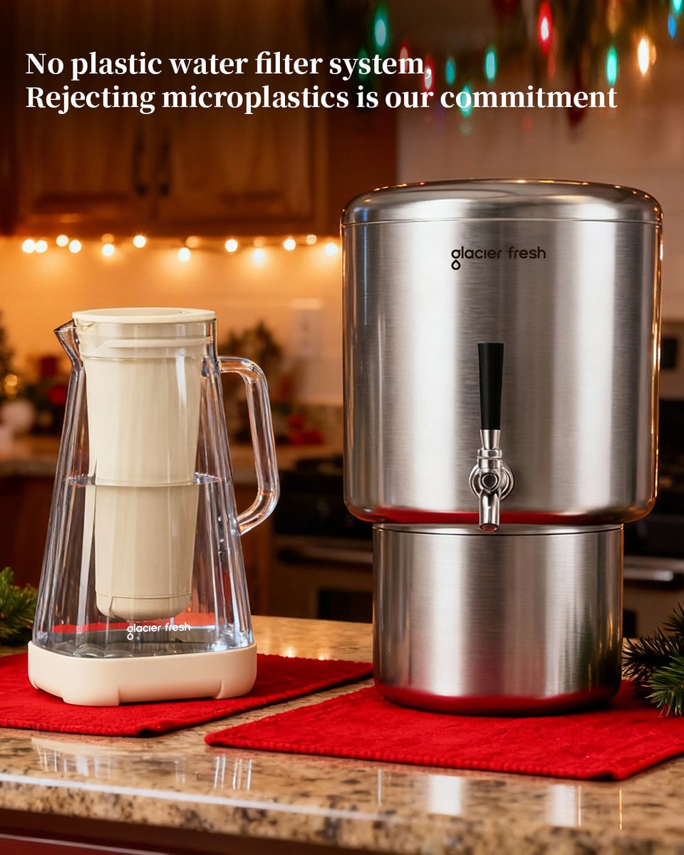 Do you reuse plastic water bottles? 🤔

What seems convenient may come with hidden health risks.

👉 Learn more in our latest blog: glacierfreshfilter.com/blogs/news/why…