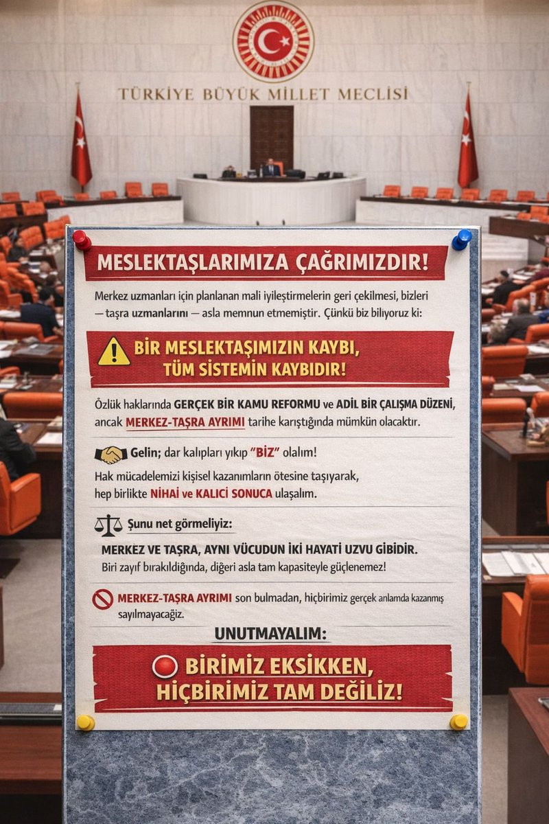 KAMUDA UZMANLIK TEKTİR. MERKEZ-TAŞRA AYRIMINI GELİN HEP BİRLİKTE BİTİRELİM !
Birlik olmada #nedenyok uz.
<a href="/RTErdogan/">Recep Tayyip Erdoğan</a> <a href="/_cevdetyilmaz/">Cevdet Yılmaz</a> <a href="/mustafaelitas/">Mustafa Elitaş</a> <a href="/avabdullahguler/">Abdullah Güler</a> <a href="/memetsimsek/">Mehmet Simsek</a> <a href="/mehmedmus/">Dr. Mehmet Muş</a>
#375KHKdaAdalet
#bütce
#geliruzmanları
#Cumhurbaşkanı
#Bahçeli
#CevdetYılmaz
#Haberler
#BJK