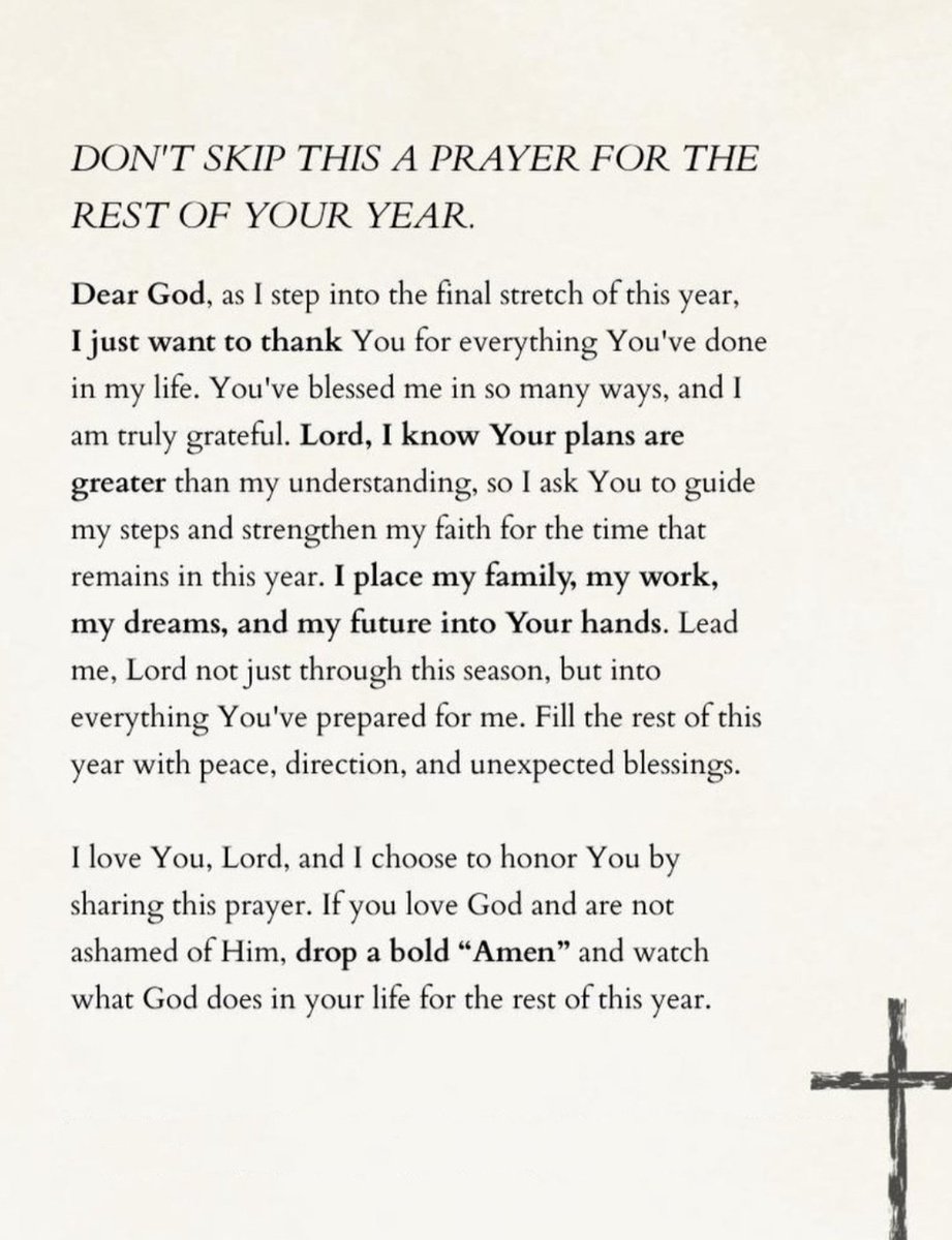 Therapyquotes_'s tweet image. Don't skip this a prayer for the rest of your year