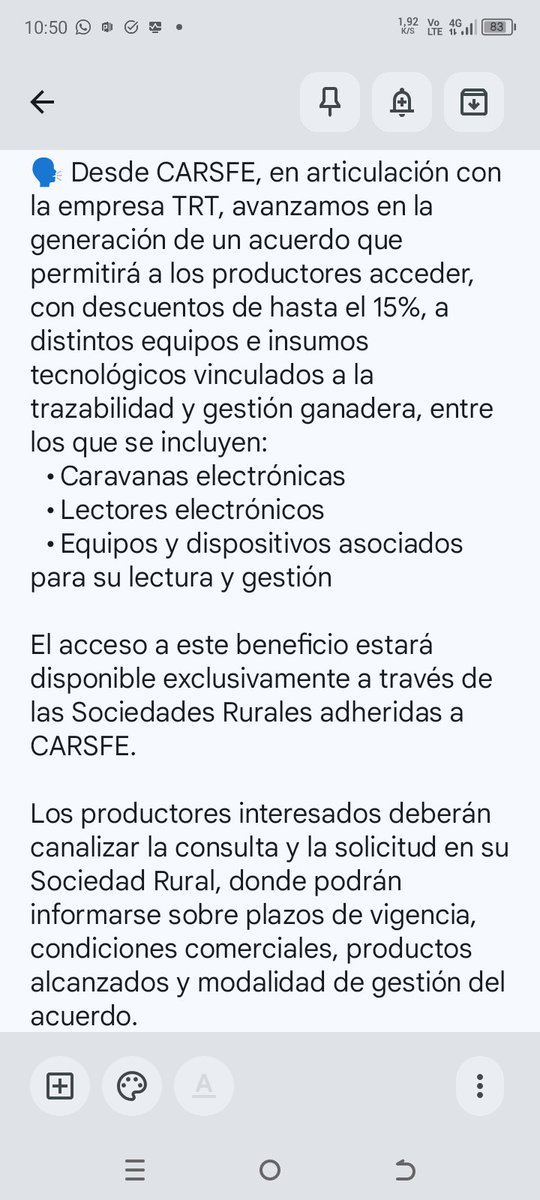 Un tiempo atrás me preguntaba donde está el enemigo?

Deberían oponerse a este atropello a la propiedad privada. 
Pero no, entrar en el negocio.

Después se preguntan. Por que los productores no participan en las entidades?