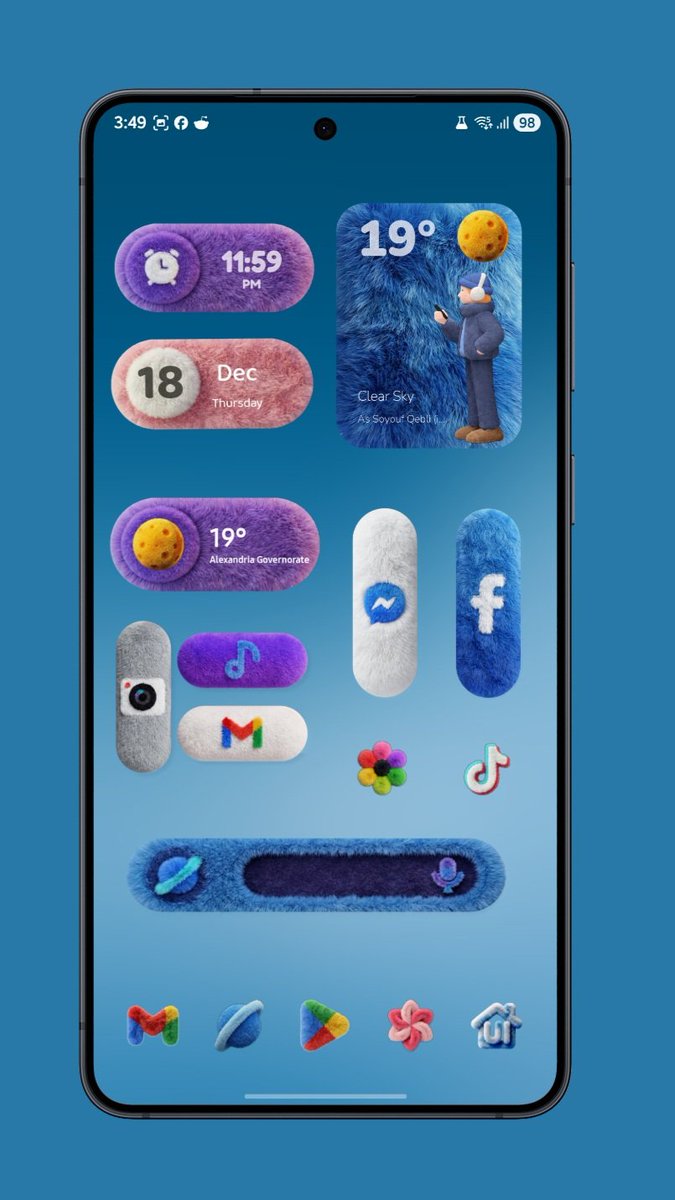 🔥 QUICK QUESTION FOR YOU ALL! 🔥

For the upcoming OneUI Fluffy Icons update…
What would YOU love to see next? 👀🐾

Option 1️⃣  
Add some Fluffy Widgets directly to OneUI Fluffy Icons

Option 2️⃣  
Release a separate Fluffy Widgets app with a large collection of widgets

Your