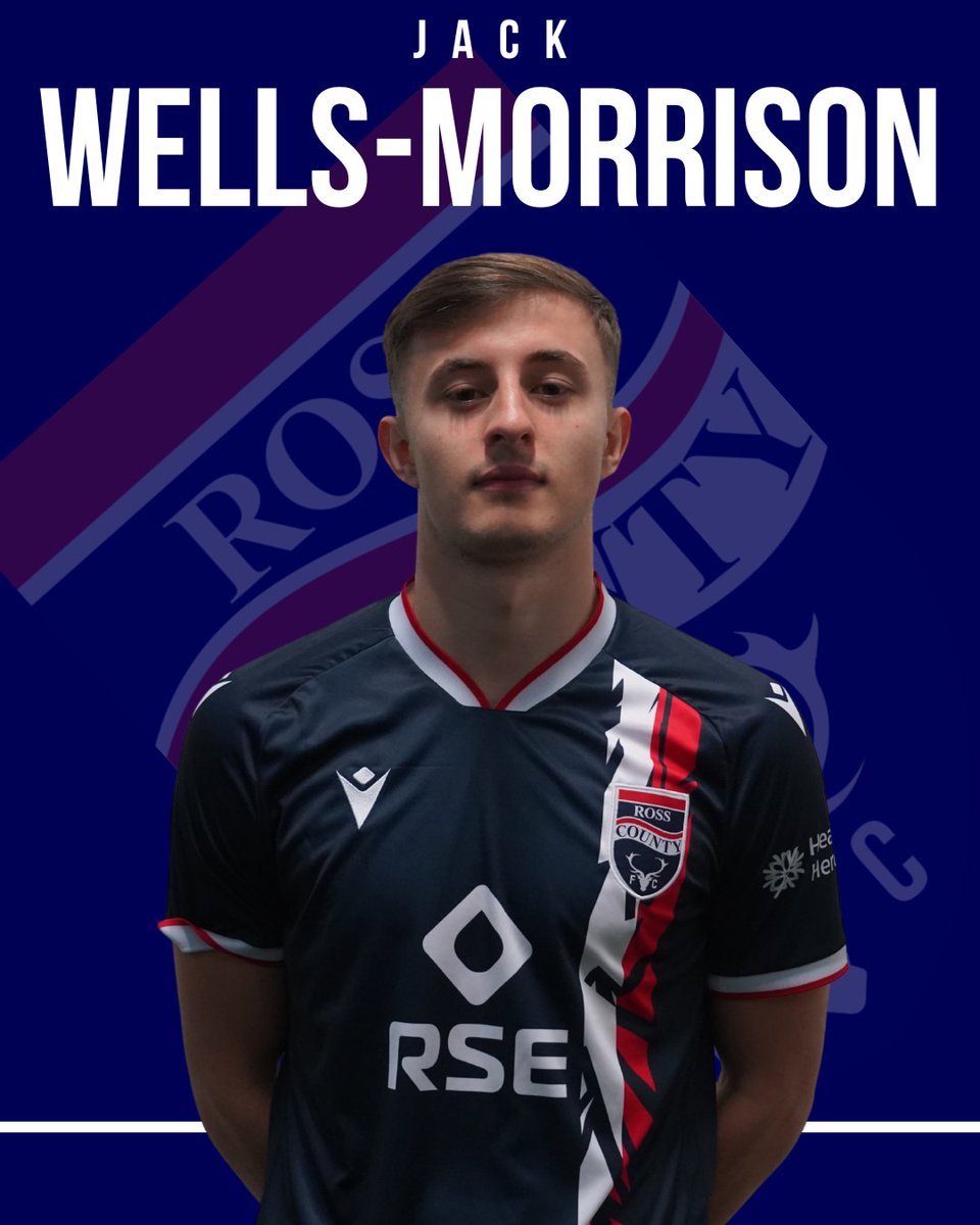 RossCounty's tweet image. Ross County Football Club can confirm the signing of Jack Wells-Morrison on a deal until the end of the season.

The former Crystal Palace left-sided midfielder joins the #Staggies after a successful trial period with the club.

Welcome to the Highlands, Jack!