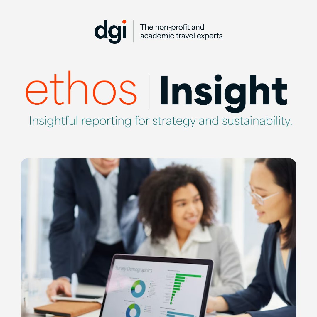 ethosInsight brings your travel booking data to life with clear, real-time analytics. From carbon and cost insights to department-level drilldowns, it gives you a complete view of the metrics that matter.

More: ow.ly/iGm450XFBFB

#DGI #TravelManagement