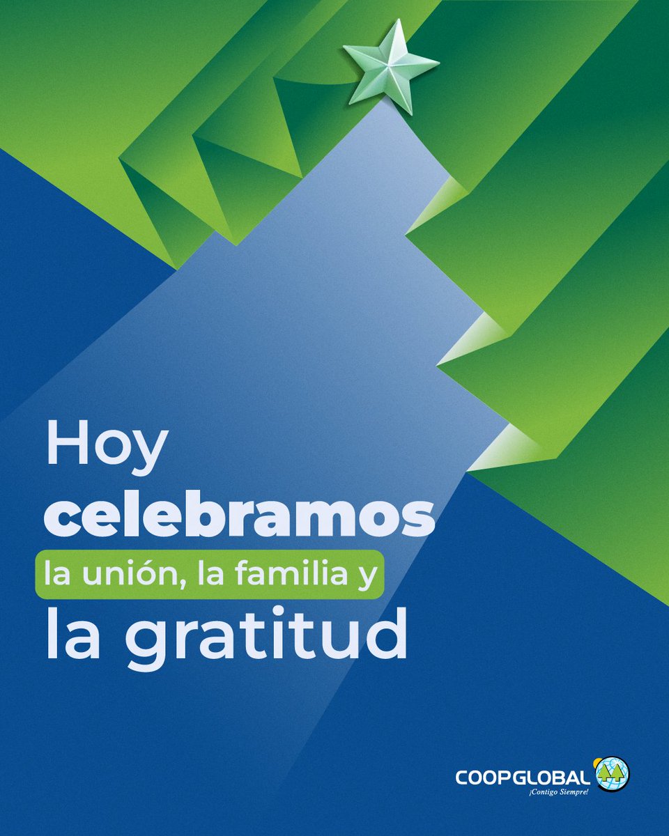TuCoopglobal's tweet photo. Hoy celebramos la unión, la familia y la gratitud.

Queremos agradecer la confianza de cada socio que forma parte de nuestra gran comunidad, seguimos comprometidos con ofrecer servicios financieros seguros, humanos y cercanos.

¡Feliz navidad! https://t.co/AJgLhIm2ch