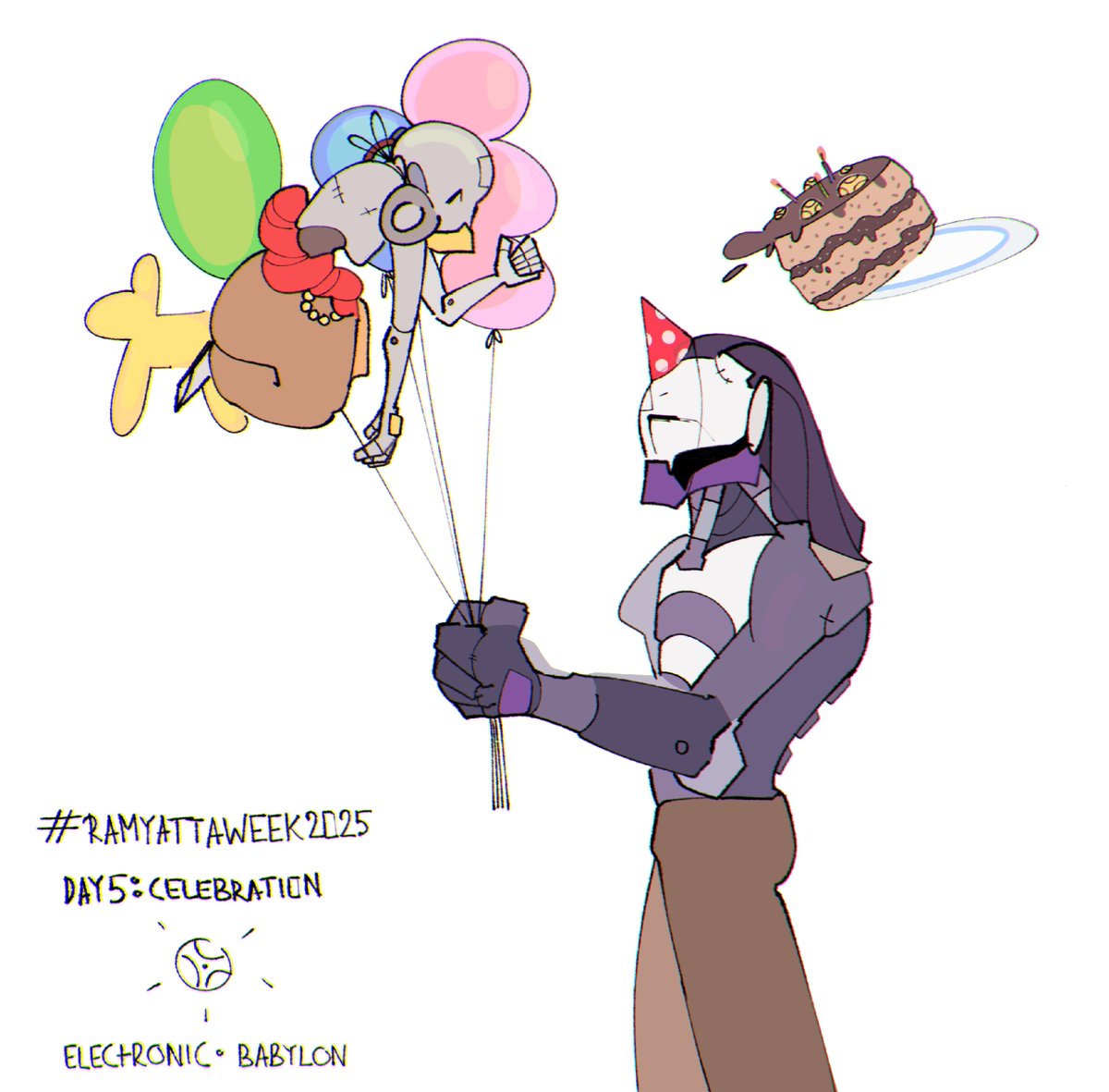 electro_babylon's tweet photo. Day 5: Celebration!
#ramyattaweek25 https://t.co/BdwOlwwnSD