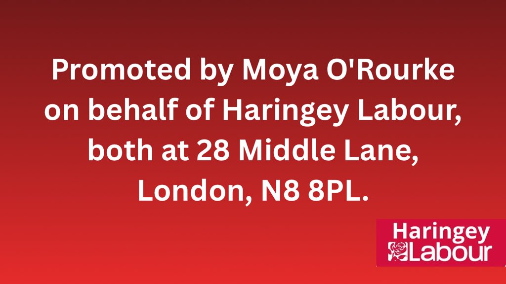 Tottenham Labour Party tweet media