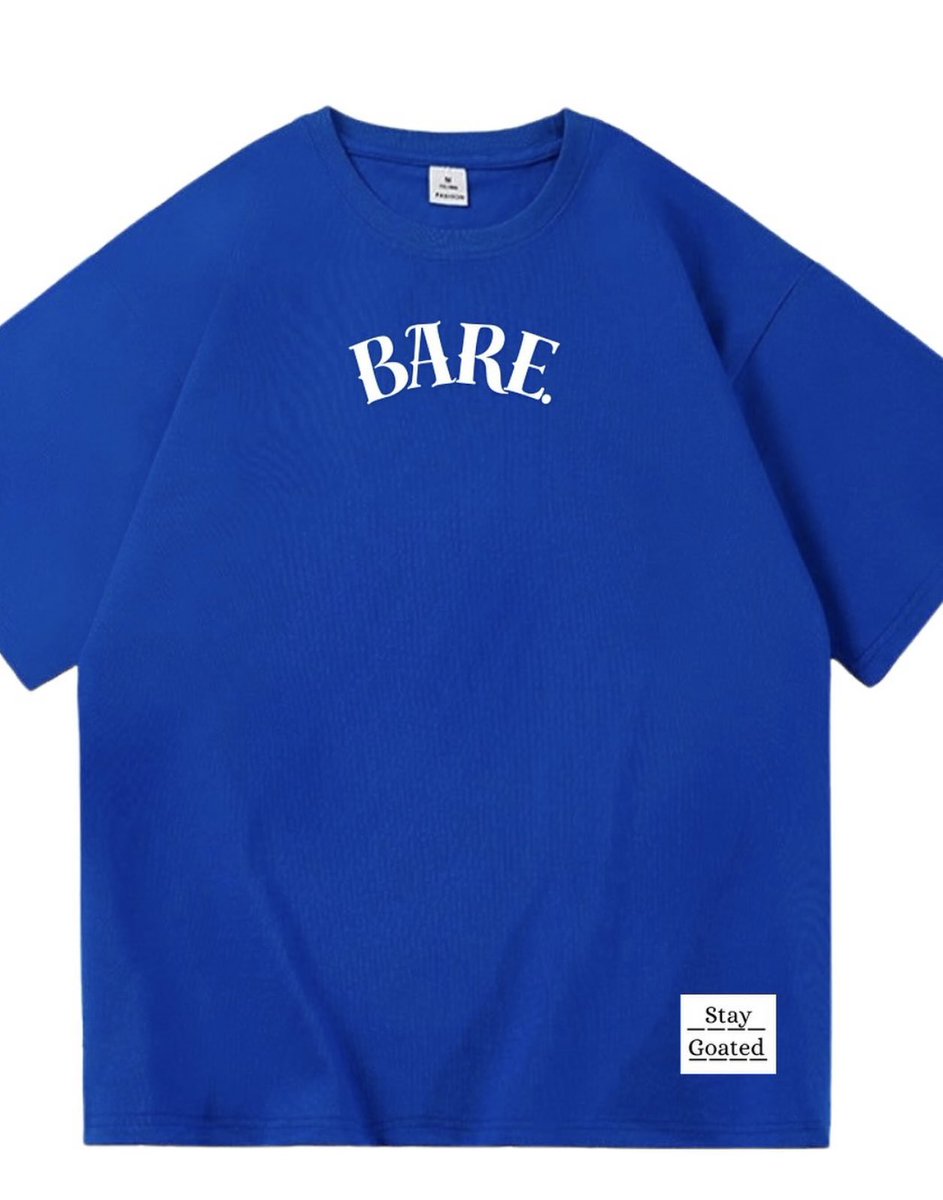 goated_bare's tweet photo. It’s gifting season make sure you Shop the Bear skater blue T-shirt . 

Please BARE  with us it’s a fashion statement 🤫

https://t.co/deznygR98v https://t.co/BjvAijiffQ