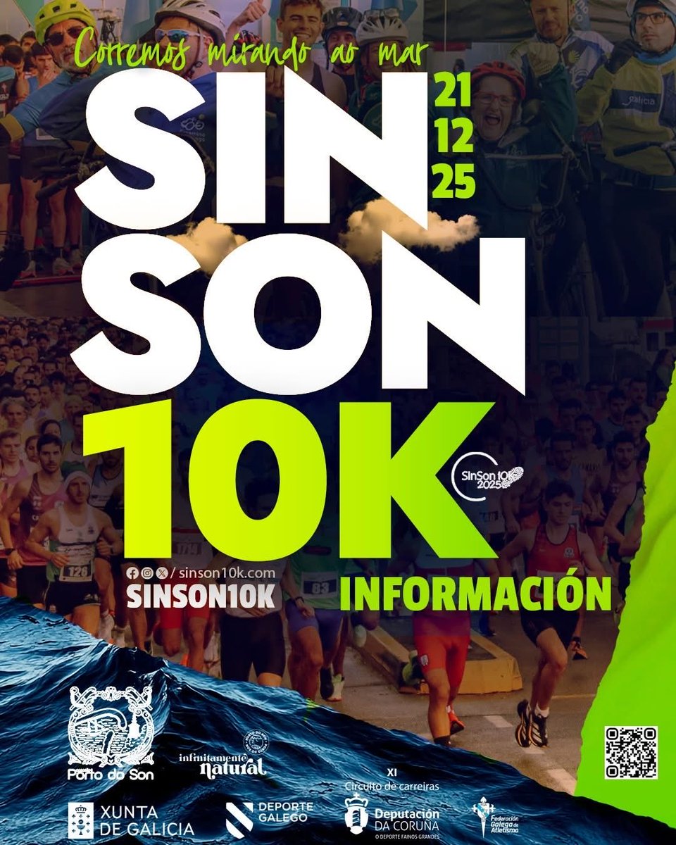 🌊🏃‍♀️🏃‍♂️ 𝗦𝗜𝗡𝗦𝗢𝗡𝟭𝟬𝗞 𝟮𝟬𝟮𝟱
🟢 𝗜𝗡𝗙𝗢𝗥𝗠𝗔𝗖𝗜𝗢́𝗡 𝗜𝗠𝗣𝗢𝗥𝗧𝗔𝗡𝗧𝗘

📲 facebook.com/share/p/16opsW…
👉 sinson10k.com

💚 𝟭𝟬𝗞 𝗚𝗥𝗔𝗭𝗔𝗦
𝐶𝑜𝑟𝑟𝑒𝑚𝑜𝑠 𝑚𝑖𝑟𝑎𝑛𝑑𝑜 𝑎𝑜 𝑚𝑎𝑟
